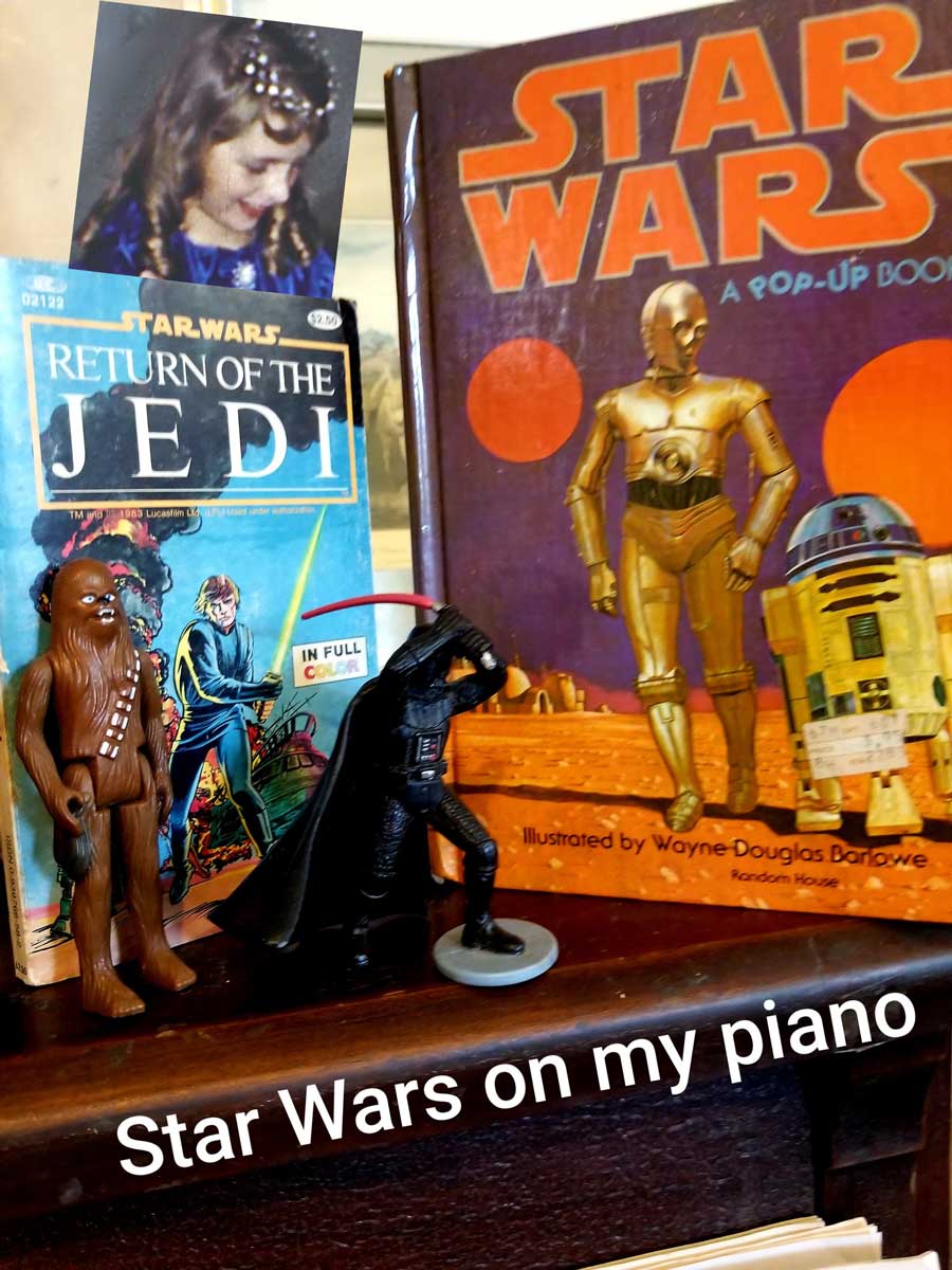 It's #StarWarsDay! And me in #PrincessLeiaCosplay before there was a #princessleia... but that's the stuff dreams should be made of...
Happy #MayThe4th!