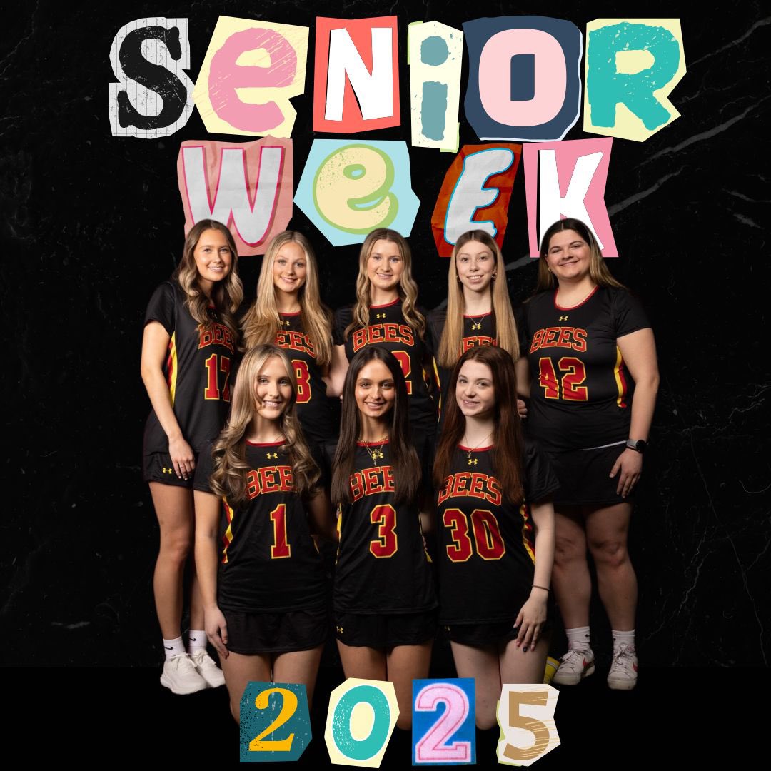 Kicking off the celebration of our seniors for senior week! These seniors have been such a huge part of our program over the last 4 years. We’re looking forward to highlighting you! Thank you! 🐝🥍