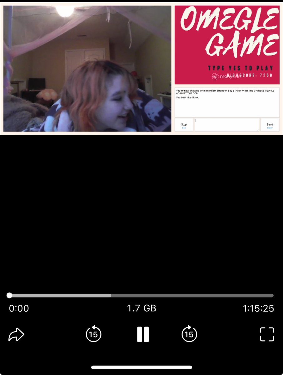 1hr video 15$ both videos 2hour 25$ 
+a free only fans leak #leaksvideos #OmegleLeakedVideo #omegleleak #monkeyappgirls