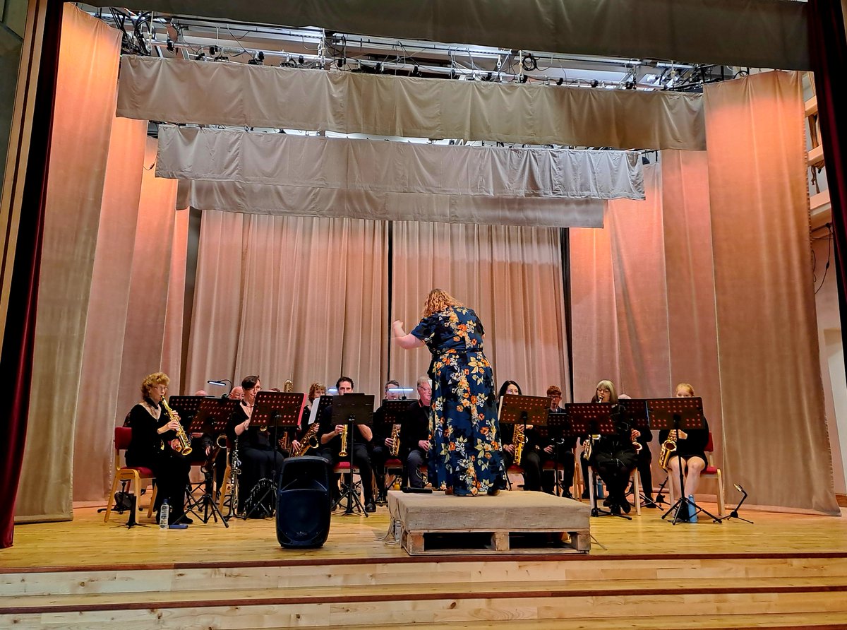 Delightful saxophone concert this afternoon, with music including Chariots of Fire, the tango La Cumparsita and Peer Gynt. #scotland #royaldeeside #saxophone #concert