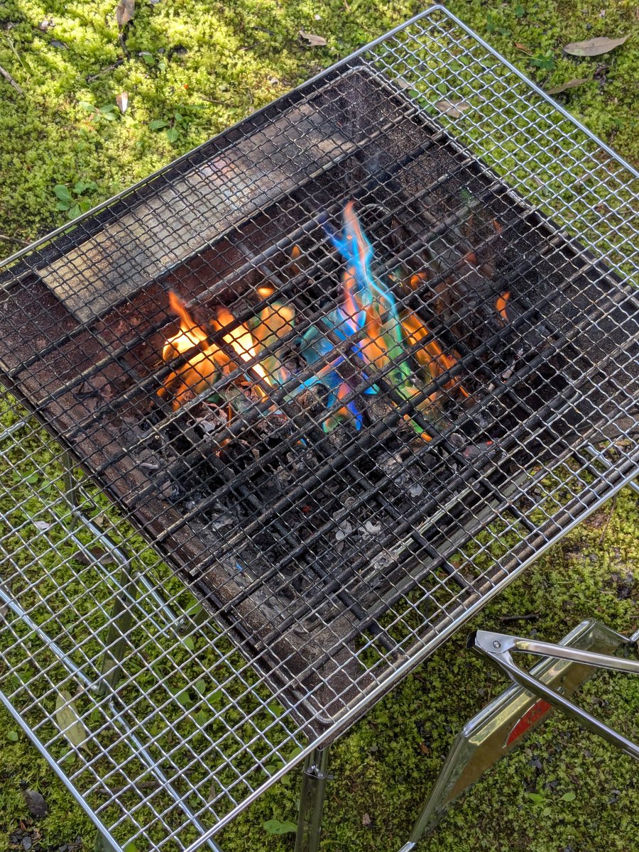 キャンプで朝ごはん⛺️