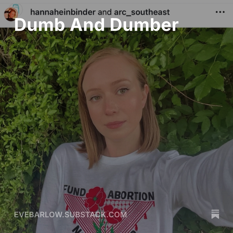 Dumb And Dumber, on Blacklisted.

open.substack.com/pub/evebarlow/…