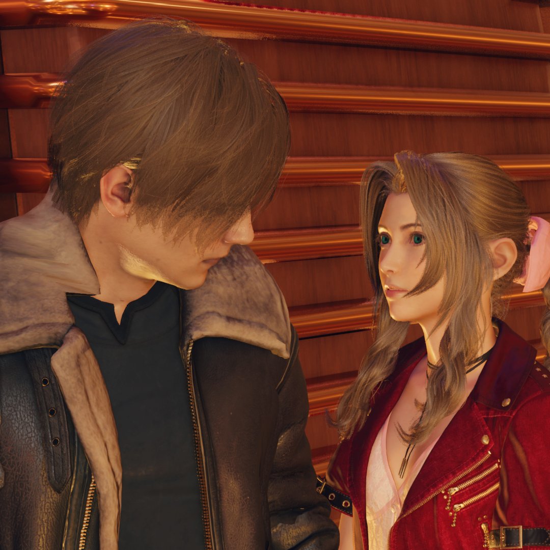 when she's my final fantasy but i'm just an evil resident