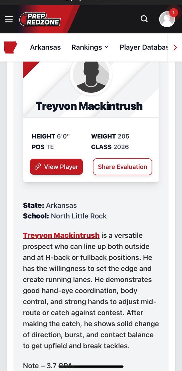 Thank You 💙<a href="/PrepRedzoneAR/">Prep Redzone Arkansas</a>  for the article.
Senior season loading…
<a href="/NLRFB/">Charging Wildcat Football</a> 
<a href="/tctabler/">PrepRedZoneTom Tabler</a> 
<a href="/Mike_T_Atkinson/">Michael Atkinson</a>  
<a href="/RoyThompsonFB/">CoachThompson</a> 
<a href="/RickeyBrownJr3/">Coach Brown, NSPA</a>