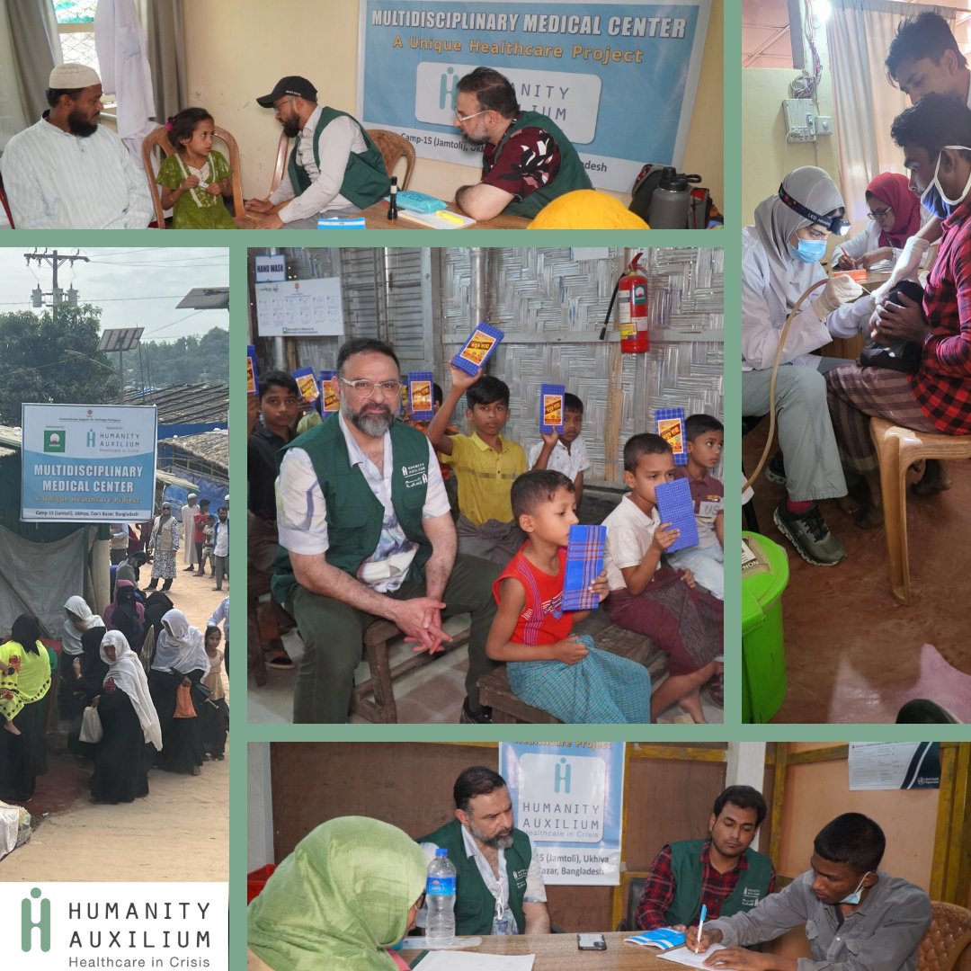 Inside the camps in Bangladesh, our team continues to provide critical medical care.
At Humanity Auxilium’s Multidisciplinary clinic, we care for the vulnerable, treating everything from infections to mental health challenges.
 humanityauxilium.com/donate
#RohingyaRights #Bangladesh