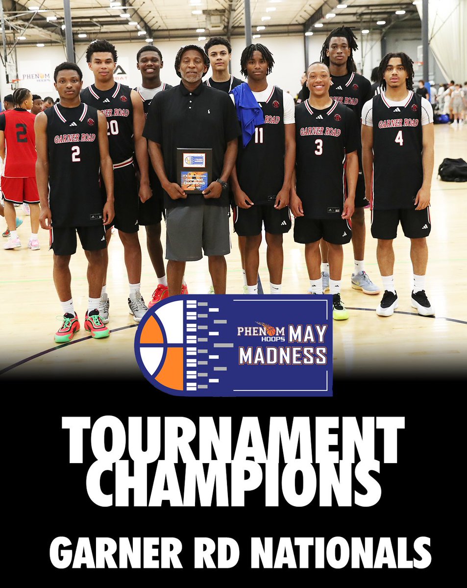 Phenom Hoop Report (@phenom_hoops) on Twitter photo Congrats to Garner Road 2026 National for winning the championship at the #PhenomMayMadness with #PhenomHoops
<a href="/Coach_Rick57/">Rick Lewis</a> <a href="/colbylewis20/">Colby Lewis</a> <a href="/POBScout/">Patrick O'Brien</a> <a href="/JeffreyBendel_/">Jeff Bendel</a> <a href="/Phenom_Hoops/">Phenom Hoop Report</a> <a href="/ty1ewis/">Tyler Lewis</a> <a href="/CoachChrisNC/">Chris Ewell</a> <a href="/GroadBballHS/">Garner Road Basketball Club HS - National/3SSB</a> Congrats to Garner Road 2026 National for winning the championship at the #PhenomMayMadness with #PhenomHoops
<a href="/Coach_Rick57/">Rick Lewis</a> <a href="/colbylewis20/">Colby Lewis</a> <a href="/POBScout/">Patrick O'Brien</a> <a href="/JeffreyBendel_/">Jeff Bendel</a> <a href="/Phenom_Hoops/">Phenom Hoop Report</a> <a href="/ty1ewis/">Tyler Lewis</a> <a href="/CoachChrisNC/">Chris Ewell</a> <a href="/GroadBballHS/">Garner Road Basketball Club HS - National/3SSB</a>