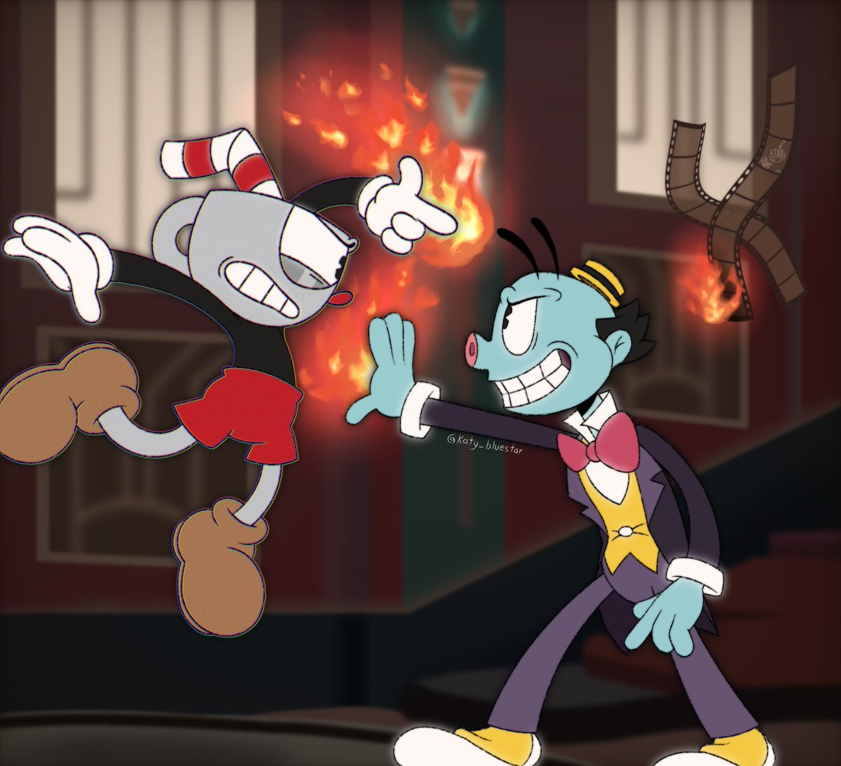 𝙳𝚒𝚍 𝚜𝚘𝚖𝚎𝚘𝚗𝚎 𝚜𝚊𝚢 "𝙰 𝙽𝚎𝚠 𝙱𝚘𝚜𝚜"?
#doctorwhofanart #DoctorWhoLux
#MrRingADing #cupheadfanart #Cuphead