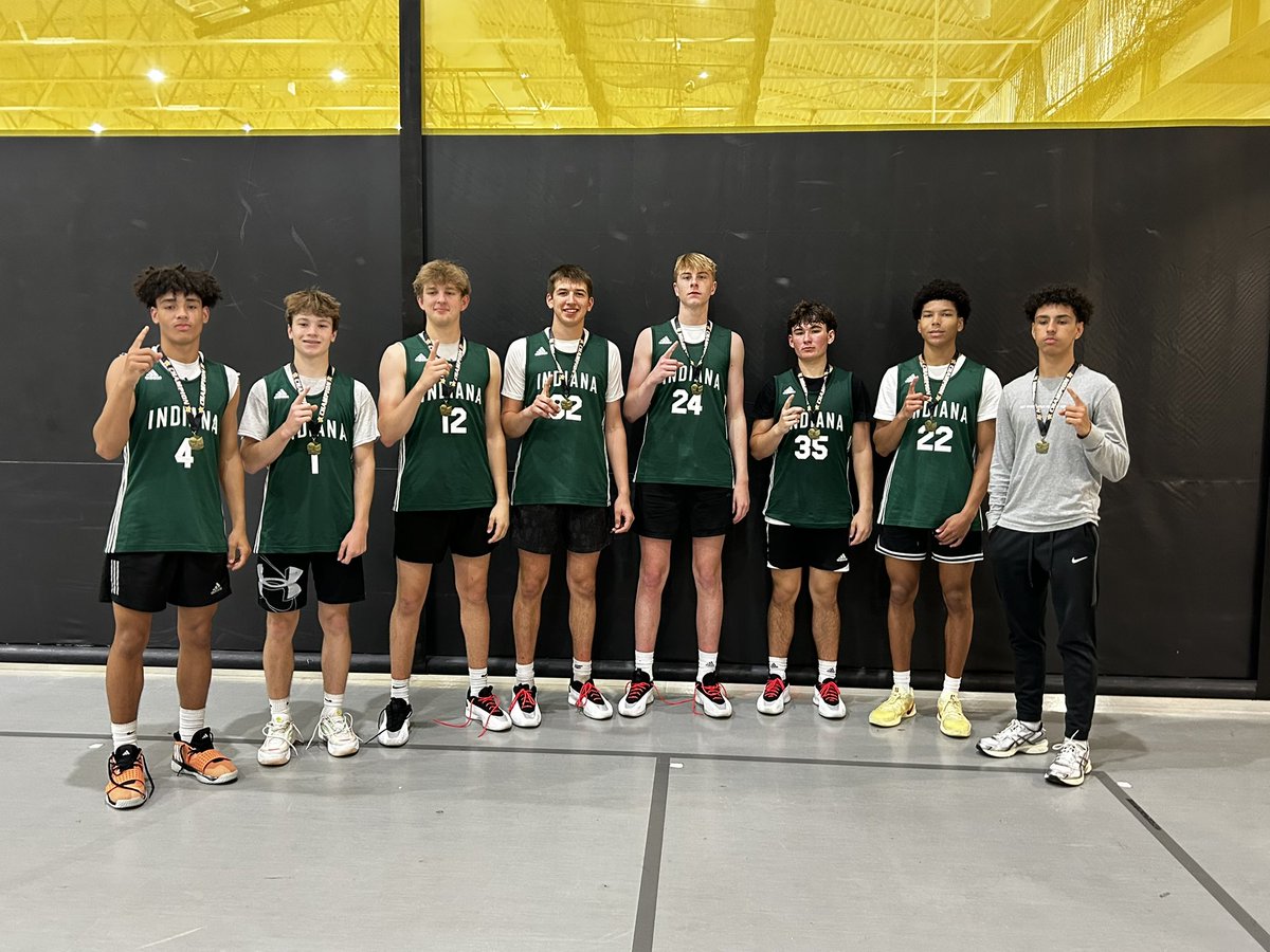 Indy Hoops Classic Champs! 5-0!!
Stats Below:⬇️ 
<a href="/grantlindemann4/">Grant Lindemann</a> - 18.8 Pts, 2.8 Reb
<a href="/TaitWetzel/">Tait</a> - 16.6 Pts, 6.4 Reb
<a href="/ReeceMcKee21896/">Reece_Mckee2️⃣</a> - 8.4 Pts, 6 Reb, 4.2 Ast
<a href="/DelacyFant/">Delacy Fant</a>- 9.8 Pts, 2.8 Reb
<a href="/kamdon2334/">Kamdon Partenheimer</a> - 7.8 Pts, 5 Reb
Coby Sykes- 7 Pts
<a href="/LeviB35/">L. Burkemper</a>- 7.4 Pts 3.8 Reb