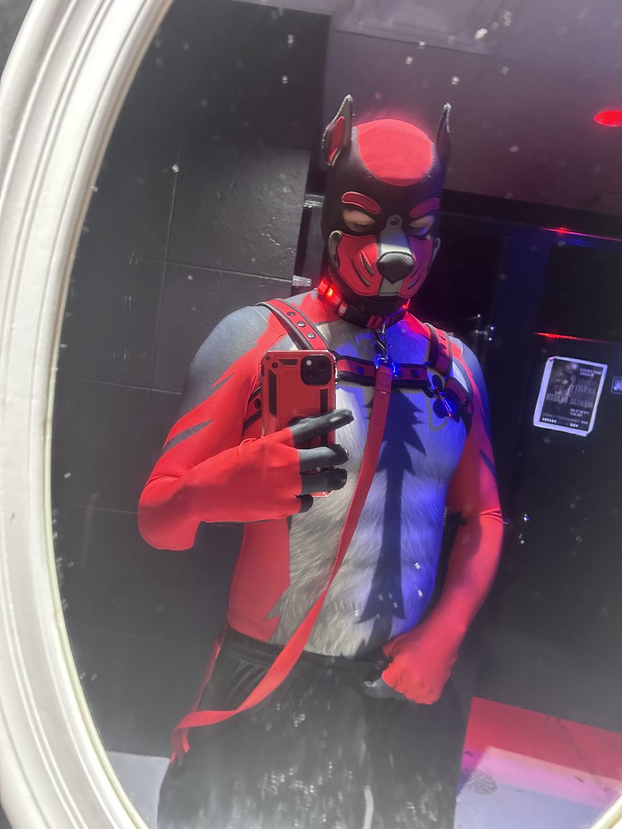 Dog moment :3c 

Now who’s gonna tug my leash?~ 😈