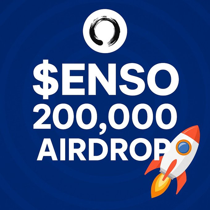 🚨 You’re literally 1 minute away from potential $$$$ 💰
$ENSO just dropped a zero-cost airdrop for early users.

🔥 Join waitlist now:
👉 ensobuild.pro 👈

💼 Raised: $9.2M | 💸 Cost: $0 | ⏱️ Takes 1 min

Alpha is knocking. Answer.
#ENSO #AirdropSeason #FreeCrypto