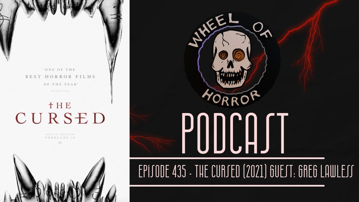 Wheel of Horror Podcast (@horrorwheel) on Twitter photo New Episode now live!
Join us as we sink our teeth into The Cursed (2021), one of the most overlooked & underrated werewolf films of all time. A chilling blend of period drama and supernatural horror. 
Apple Podcast: podcasts.apple.com/us/podcast/whe… 
Spotify: open.spotify.com/show/3HnyAISG8… New Episode now live!
Join us as we sink our teeth into The Cursed (2021), one of the most overlooked & underrated werewolf films of all time. A chilling blend of period drama and supernatural horror. 
Apple Podcast: podcasts.apple.com/us/podcast/whe… 
Spotify: open.spotify.com/show/3HnyAISG8…