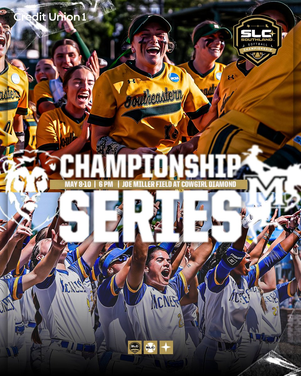 Southland Conference (@southlandsports) on Twitter photo just a couple of old friends ๐
<a href="/lionupsoftball/">Southeastern Softball</a> vs. <a href="/mcneesesoftball/">McNeese Softball</a> for the ๐ just a couple of old friends ๐
<a href="/lionupsoftball/">Southeastern Softball</a> vs. <a href="/mcneesesoftball/">McNeese Softball</a> for the ๐