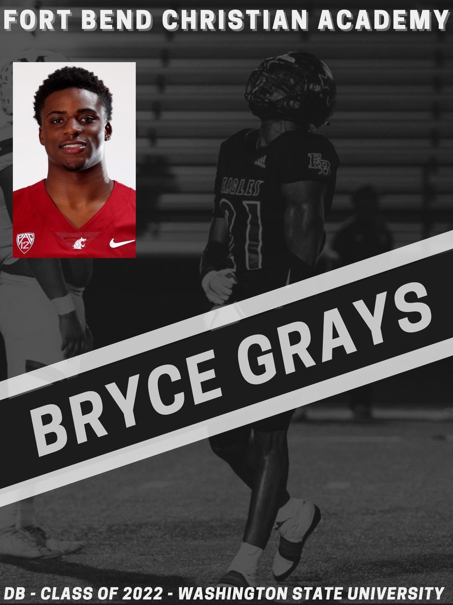 FBCA Football (@fbca_football) on Twitter photo One of the most physical safeties in the state at the time. <a href="/bryce_grays/">BryceGrays</a> was known for his versatility on defense as well as his dominance against the run. He started off his collegiate career at Washington State before transferring to UTSA.
⭐️⭐️⭐️ Alumni Spotlight #RecruitFBCA One of the most physical safeties in the state at the time. <a href="/bryce_grays/">BryceGrays</a> was known for his versatility on defense as well as his dominance against the run. He started off his collegiate career at Washington State before transferring to UTSA.
⭐️⭐️⭐️ Alumni Spotlight #RecruitFBCA