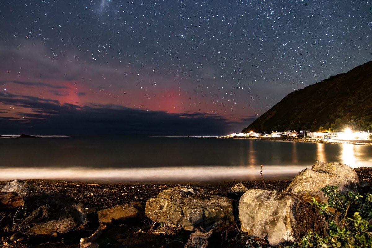 A smidge of Aurora <a href="/OwhiroBay/">Owhiro Bay</a>