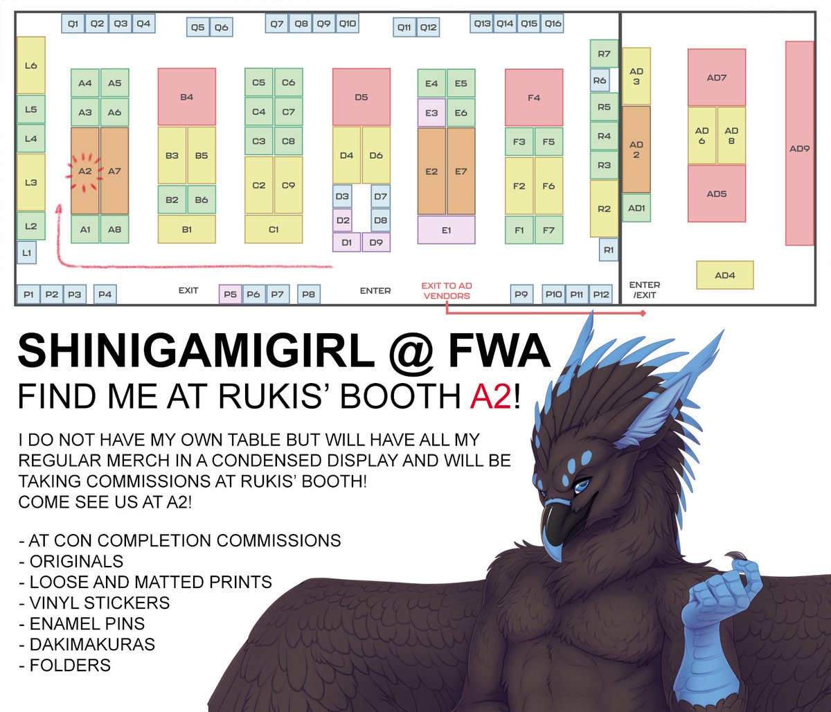 I'll be at Furry Weekend Atlanta!