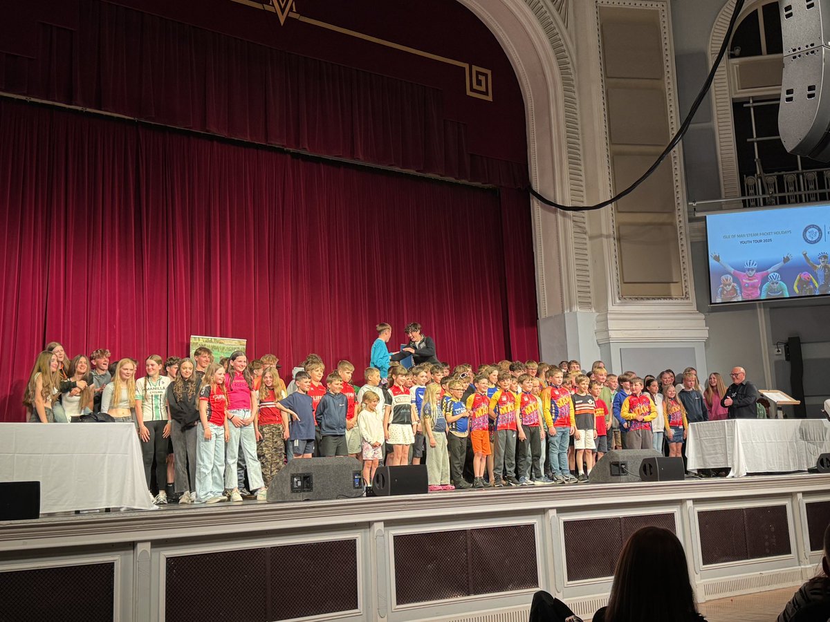 Well done to all riders at this year’s Isle of Man Youth Tour 👏🏼👏🏼