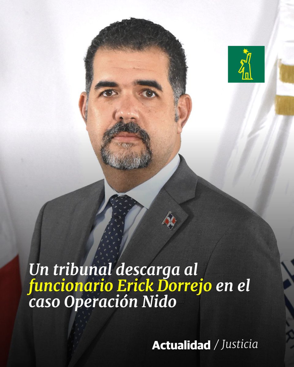 DiarioLibre's tweet photo. ⚖ |#JusticiaDL| El juez Raymundo Mejía excluyó a cuatro y envió a ocho a juicio de fondo por el mismo caso
🔗https://t.co/wH9D9Zlv4g
#DiarioLibre #MEPYD #OperaciónNido https://t.co/lNAYV88nSg