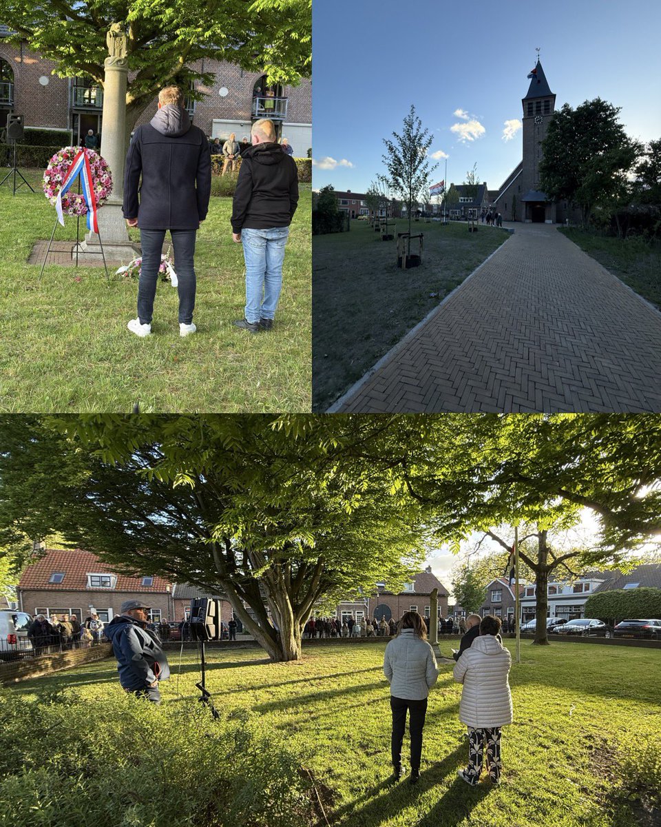 Vandaag stonden we stil bij de nationale herdenking. Ook in de gemeente Borsele werd herdacht. Morgen vieren we de vrijheid. Het museum is open! 🕯️🕊️🇳🇱 #4mei #5mei