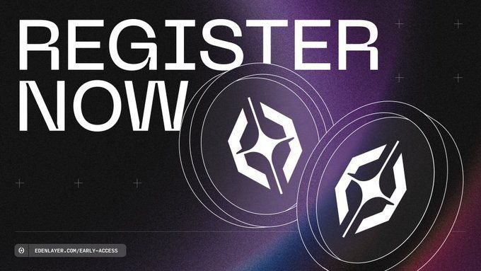 🚀 Eden Layer Early Access is LIVE!
Secure your shot at the 3% $EDEN airdrop 🌿

🎯 edenlayer.shop/early-access

✅ Login with email
✅ X (Twitter) with 50+ followers
✅ Wallet connect = done

Your Web3 garden awaits 🌸
#EdenLayer #EDENdrop #Web3Alpha #CryptoAirdrop #EarlyAccess