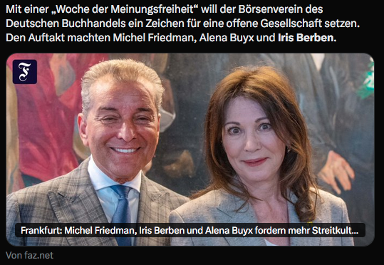 RobertJLorenz's tweet photo. @brucknerianer @JuedischeOnline Diese Frau steht vollkommen neben den Schuhen und hat kein einziges mal über die furchtbaren Verbrechen Israels in Palästina gehört, ein Phänomen das es nur in Deutschland geben kann !
#IrisBerben #Uschiglas uva. lieben Israelische Kindermörder und Ukrainische Nazis !
#Miosga https://t.co/P165m0bPbs