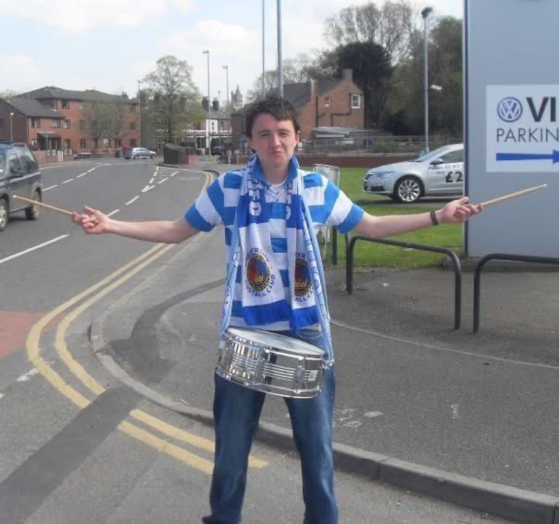 Calum McIntyre. 

Followed us on the terraces.

Now we follow him into a Final.

OUR CLUB.