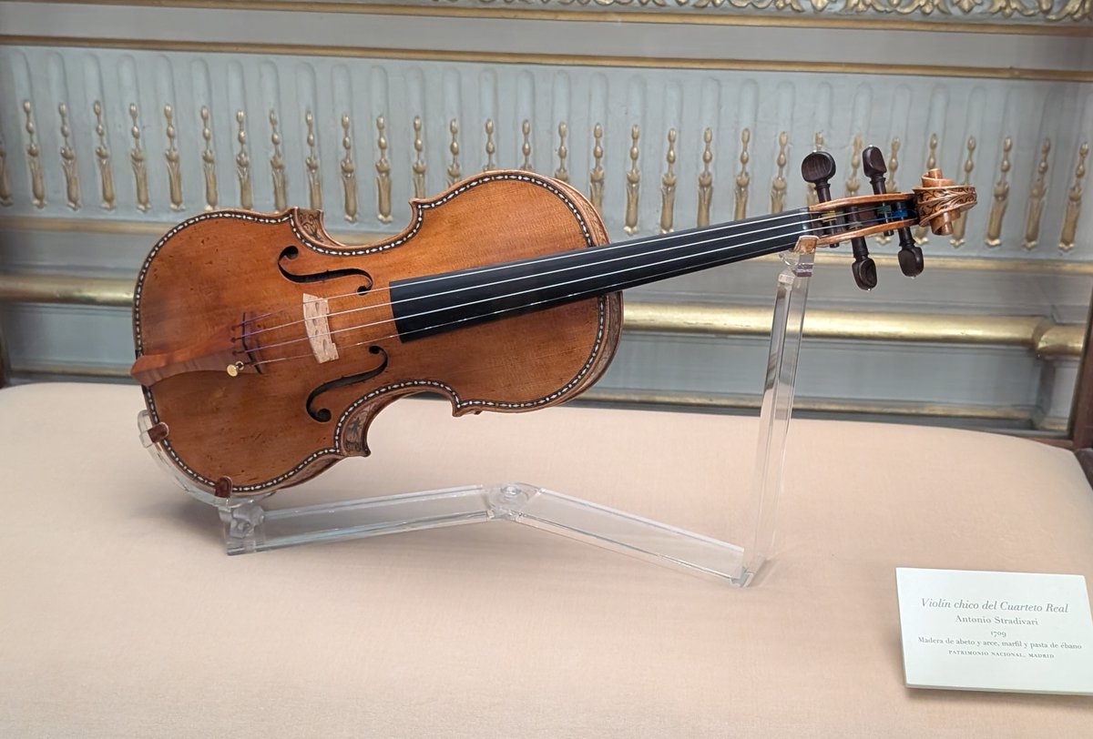 Bruce Wolpe (@bwolpe) on Twitter photo A special moment on a Sunday tour of the Palacio Real de Madrid: a violin by Stradivari, crafted in 1709, and showcased in the royal palace. There are also two violas by Stradivari. Long live <a href="/A_C_O/">Australian Chamber Orchestra</a>! A special moment on a Sunday tour of the Palacio Real de Madrid: a violin by Stradivari, crafted in 1709, and showcased in the royal palace. There are also two violas by Stradivari. Long live <a href="/A_C_O/">Australian Chamber Orchestra</a>!
