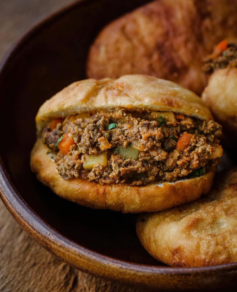 South African Tourism (@southafricauk) on Twitter photo Haven't tried vetkoek yet? Add it to your South African foodie bucket list! ๐ฝ๏ธ
A deep-fried, golden dough pocket stuffed with spiced mince, curried veggies, or sweet jam - South Africaโs savoury (and addictive!) version of a doughnut. ๐คฉ๐ฟ๐ฆ
๐ธ Photo by <a href="/bemindwyne/">Bemind Wyne | Wines</a> Haven't tried vetkoek yet? Add it to your South African foodie bucket list! ๐ฝ๏ธ
A deep-fried, golden dough pocket stuffed with spiced mince, curried veggies, or sweet jam - South Africaโs savoury (and addictive!) version of a doughnut. ๐คฉ๐ฟ๐ฆ
๐ธ Photo by <a href="/bemindwyne/">Bemind Wyne | Wines</a>