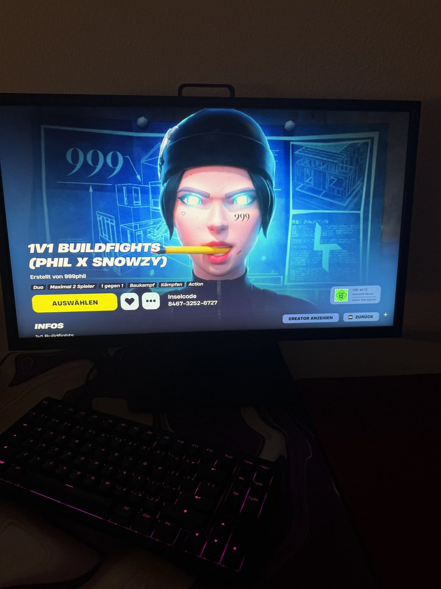 New 1v1 map 😍 thanks for the help <a href="/kr4t4y/">BIG kr4t4y!</a> goat