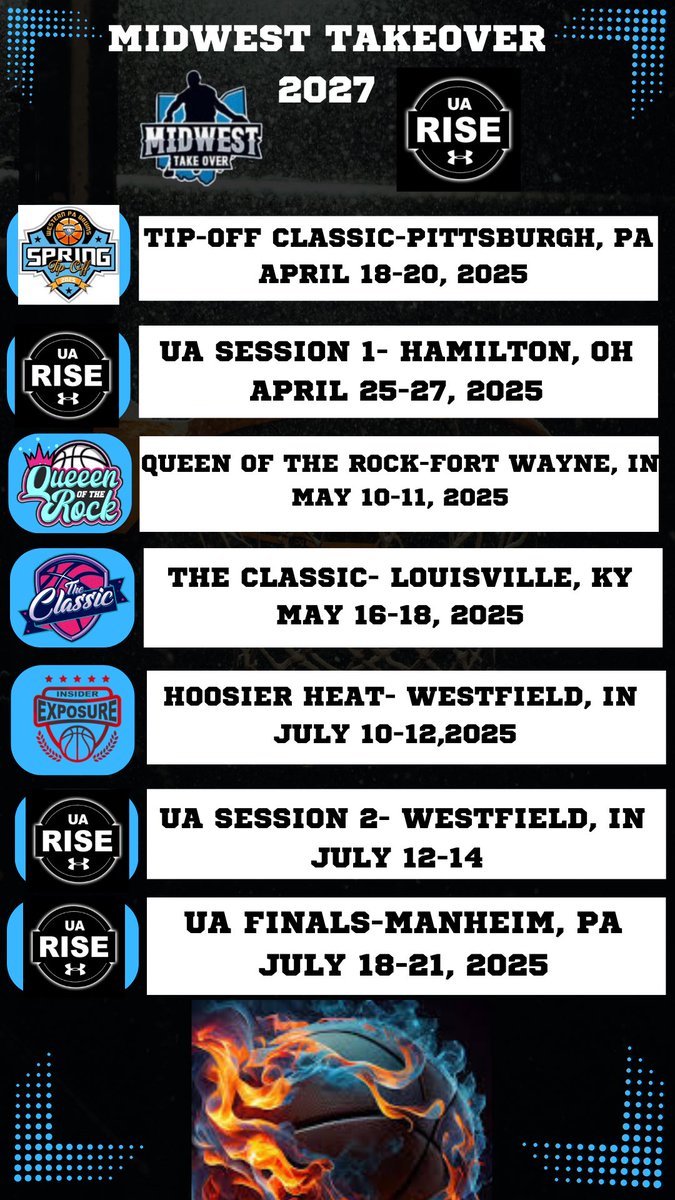 Nakiah Mejia (@nakiahmejia5) on Twitter photo Some updates to our schedule in May! Come check us out! <a href="/MWTakeover/">Charles Williams</a> <a href="/MWTOGrassroots/">MidwestTakeoverGrassroots.</a> <a href="/KenBooker8/">Ken Booker</a> <a href="/PGHAkeem/">Akeem Webb</a> <a href="/PGHKentucky/">Prep Girls Hoops Kentucky</a> <a href="/alyxwhite_/">Alyx White</a> <a href="/riseupsports1/">Rise Up Sports Media</a> <a href="/JrAllStarBB/">Jr. All-Star Girls Basketball</a> <a href="/RiseCircuit/">UA Rise Circuit</a> Some updates to our schedule in May! Come check us out! <a href="/MWTakeover/">Charles Williams</a> <a href="/MWTOGrassroots/">MidwestTakeoverGrassroots.</a> <a href="/KenBooker8/">Ken Booker</a> <a href="/PGHAkeem/">Akeem Webb</a> <a href="/PGHKentucky/">Prep Girls Hoops Kentucky</a> <a href="/alyxwhite_/">Alyx White</a> <a href="/riseupsports1/">Rise Up Sports Media</a> <a href="/JrAllStarBB/">Jr. All-Star Girls Basketball</a> <a href="/RiseCircuit/">UA Rise Circuit</a>