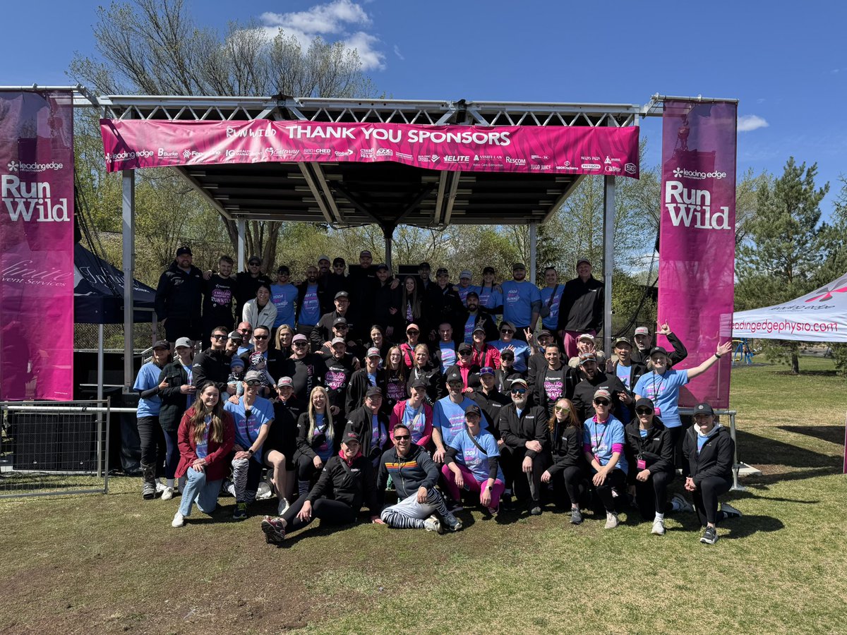 Full ❤️ today - thanks to this amazing group who rally friends, family &amp; organize this amazing <a href="/RunWildRace/">RunWild</a> for our communities
Huge shoutout to the 600+ volunteers, 3200 participants &amp; our sponsors for making this our best year ever!
#stalbert #runwild2025