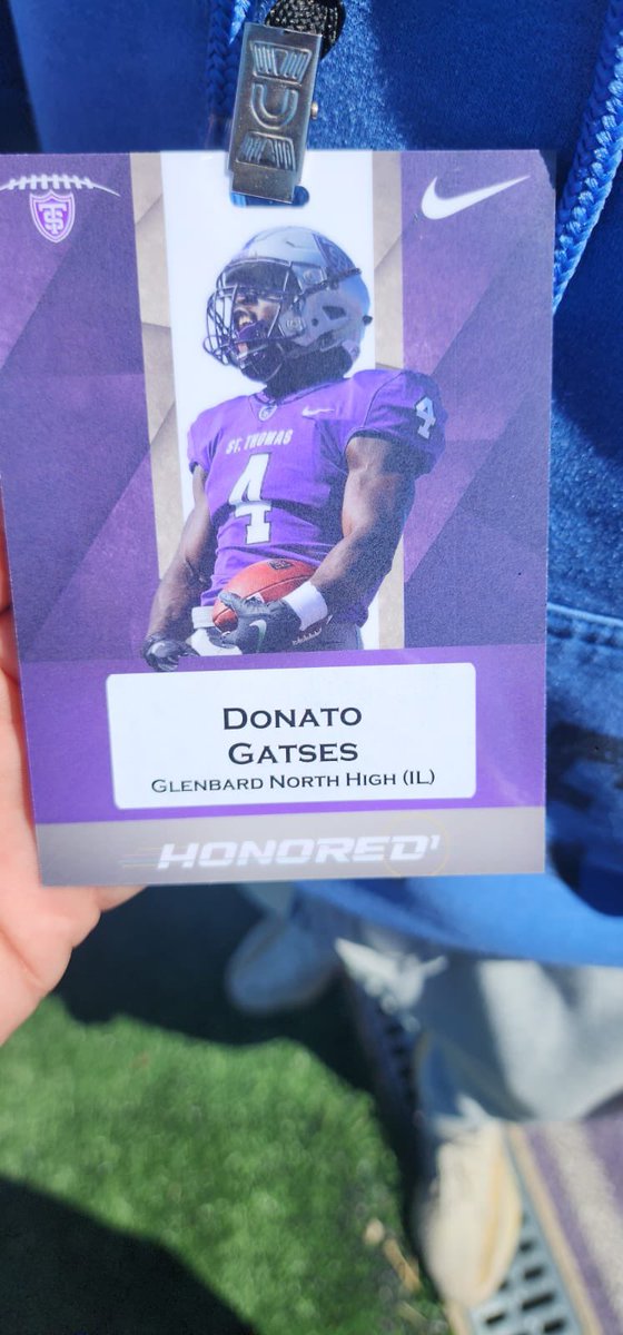 Donato Gatses (@donatogatses) on Twitter photo Thank you <a href="/UST_Football/">St. Thomas Football</a> for having me. I loved the campus and looking forward to learning more about St. Thomas
<a href="/CoachFalbo/">Guido Falbo</a> <a href="/Coach_Caruso/">Coach Glenn Caruso</a> <a href="/CoachNickleson/">Jaren Nickleson</a> <a href="/jay_macintyre11/">Jay MacIntyre</a> <a href="/KinslerLatish/">Latish Kinsler</a> Thank you <a href="/UST_Football/">St. Thomas Football</a> for having me. I loved the campus and looking forward to learning more about St. Thomas
<a href="/CoachFalbo/">Guido Falbo</a> <a href="/Coach_Caruso/">Coach Glenn Caruso</a> <a href="/CoachNickleson/">Jaren Nickleson</a> <a href="/jay_macintyre11/">Jay MacIntyre</a> <a href="/KinslerLatish/">Latish Kinsler</a>