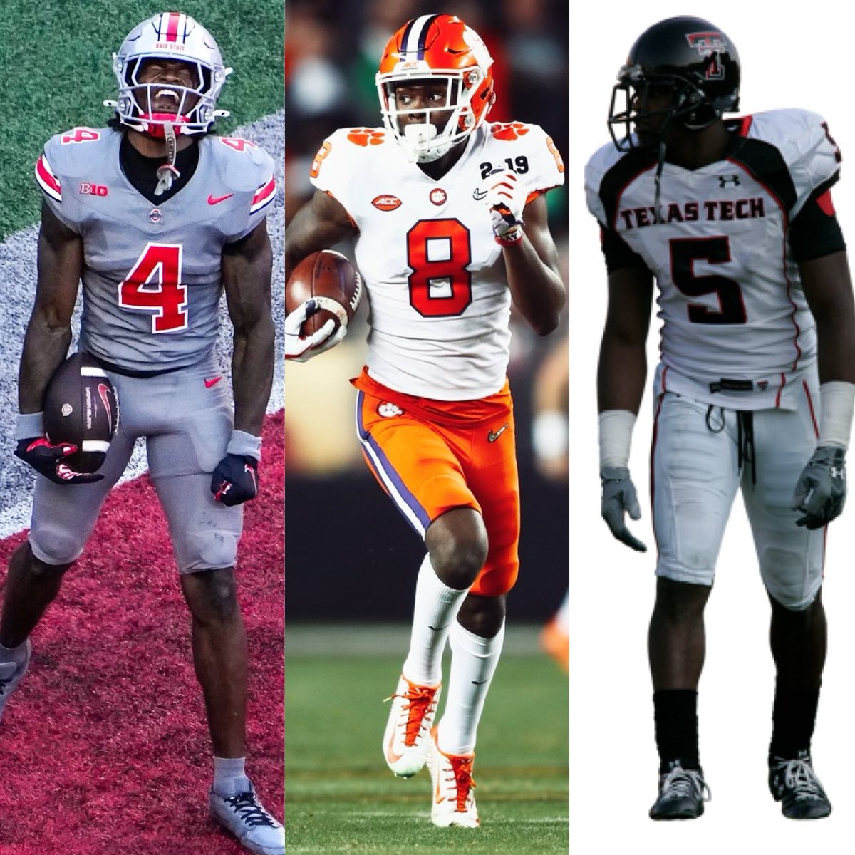 Which true freshman receiver was more dominate?

Jeremiah Smith | Ohio State 
Justyn Ross | Clemson 
Michael Crabtree | TTU