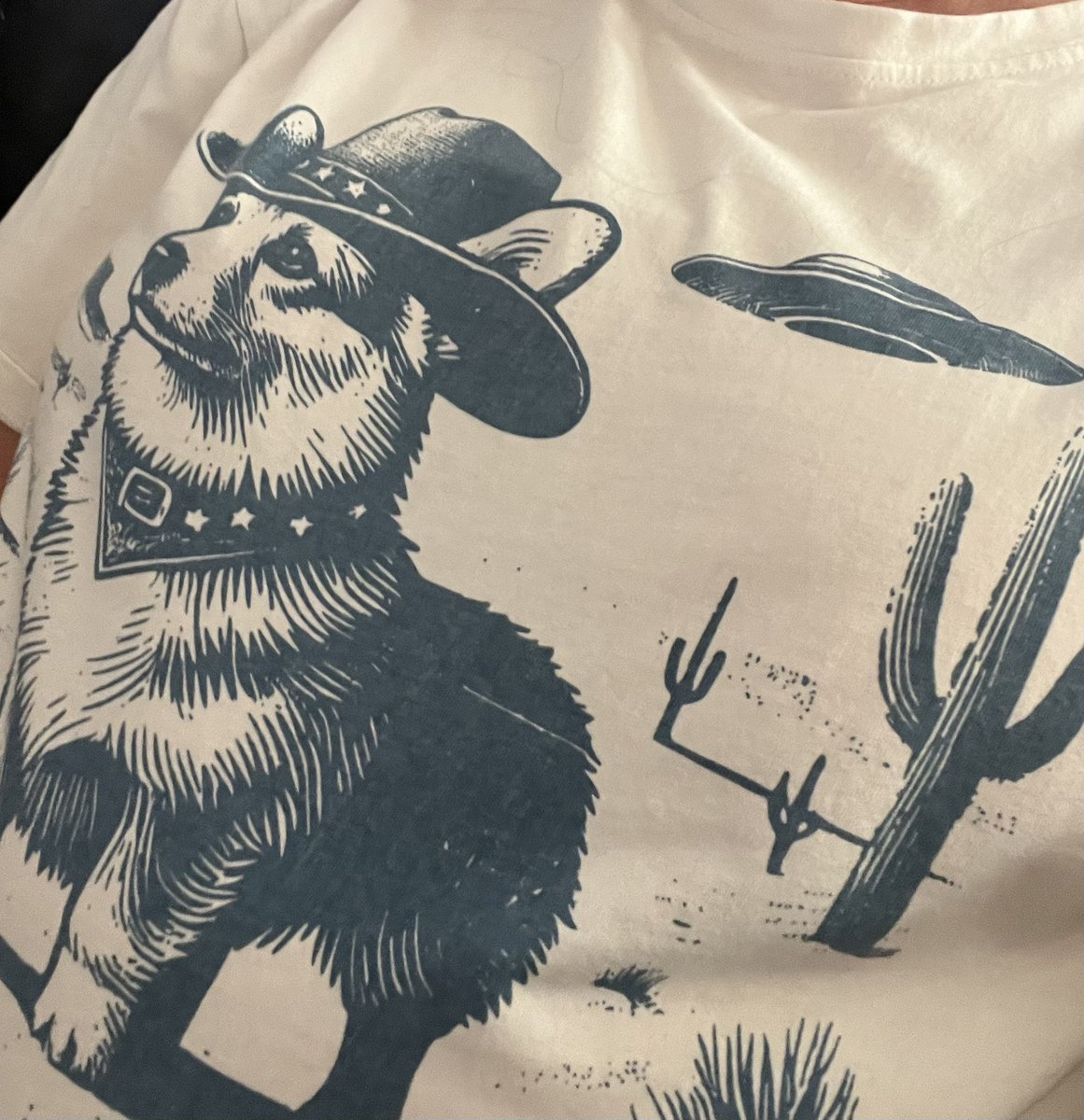 whitemanML's tweet image. My new Corgi tshirt.
It’s perfect for an Arizona Corgi lover. #corgination #southwestcorgi