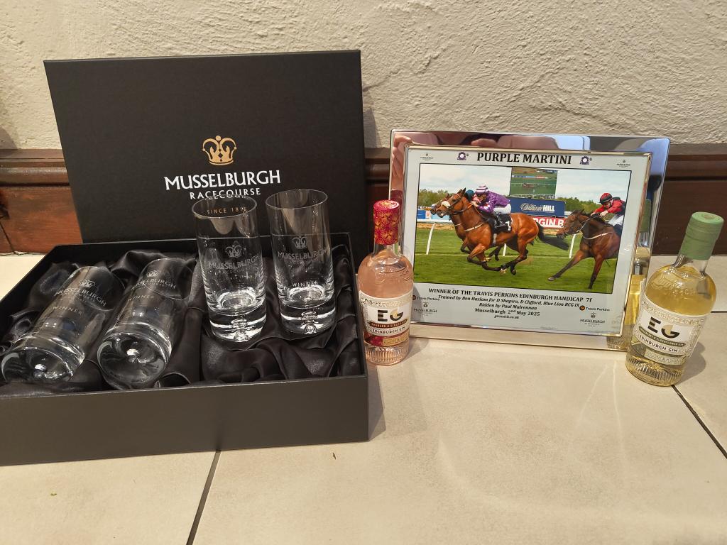 David Clifford (@djclifford11) on Twitter photo Brilliant day <a href="/MusselburghRace/">Musselburgh Racecourse</a> on Friday to see our homebred mare, Purple Martini, return from a break to win under a perfectly timed ride from <a href="/PMulrennan/">Paul Mulrennan</a>. Congratulations to the team <a href="/BenHaslamRacing/">Ben Haslam</a>! Great to see PM back <a href="/Shapiro07/">Daniel South</a> and well done to Lady Lekki too! Brilliant day <a href="/MusselburghRace/">Musselburgh Racecourse</a> on Friday to see our homebred mare, Purple Martini, return from a break to win under a perfectly timed ride from <a href="/PMulrennan/">Paul Mulrennan</a>. Congratulations to the team <a href="/BenHaslamRacing/">Ben Haslam</a>! Great to see PM back <a href="/Shapiro07/">Daniel South</a> and well done to Lady Lekki too!