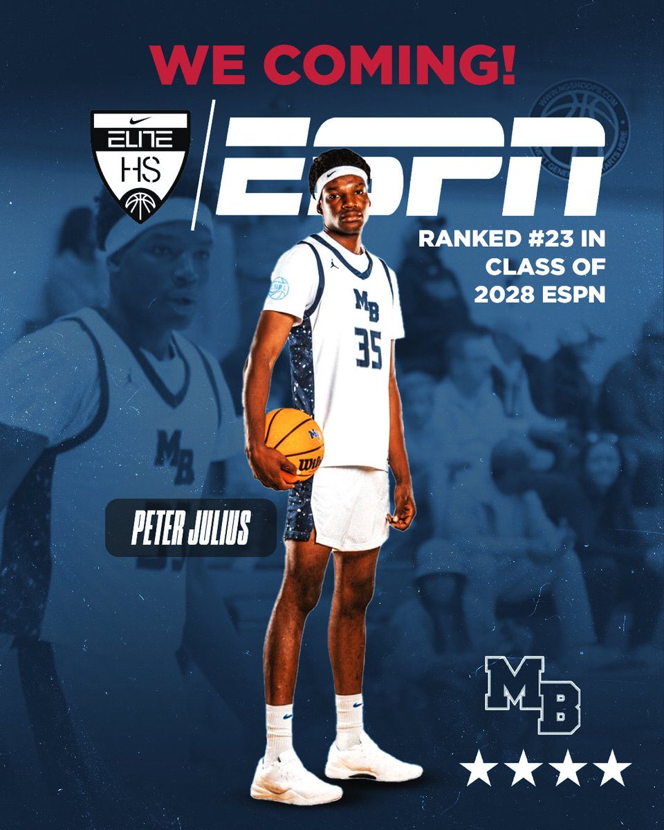 Mt Bethel Hoops (@mtbethelhoops) on Twitter photo Congratulations to Mt Bethel Christian’s Peter Julius on his ESPN Top 25 ranking. The future is bright! <a href="/GACACoaches/">Georgia Athletic Coaches Association</a> <a href="/GTMBB/">Georgia Tech Men’s Basketball</a> <a href="/UGABasketball/">Georgia Basketball</a> <a href="/AuburnMBB/">Auburn Basketball</a> #HoldTheRope Congratulations to Mt Bethel Christian’s Peter Julius on his ESPN Top 25 ranking. The future is bright! <a href="/GACACoaches/">Georgia Athletic Coaches Association</a> <a href="/GTMBB/">Georgia Tech Men’s Basketball</a> <a href="/UGABasketball/">Georgia Basketball</a> <a href="/AuburnMBB/">Auburn Basketball</a> #HoldTheRope