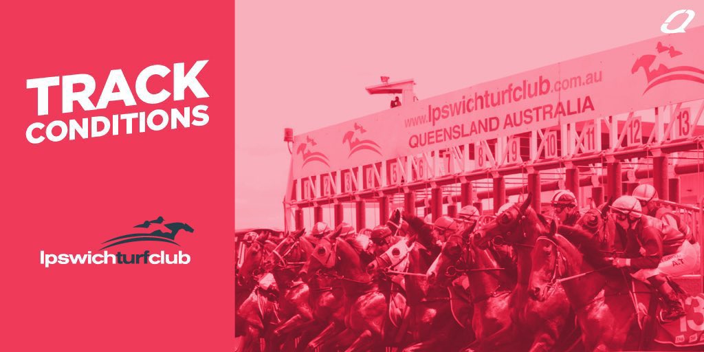 Racing Queensland (@racing_qld) on Twitter photo Track conditions for <a href="/IpswichTurfClub/">Ipswich Turf Club</a> today.
🐎Track Rating: Good 4
📈Penetrometer: 5.15
🛤️Rail: +10m entire course
☀️Weather: Fine
🌧️Rainfall: Nil last 24 hours, 2mm last 7 days
💧 Irrigation: Nil
#QLDisRacing 🏇 Track conditions for <a href="/IpswichTurfClub/">Ipswich Turf Club</a> today.
🐎Track Rating: Good 4
📈Penetrometer: 5.15
🛤️Rail: +10m entire course
☀️Weather: Fine
🌧️Rainfall: Nil last 24 hours, 2mm last 7 days
💧 Irrigation: Nil
#QLDisRacing 🏇