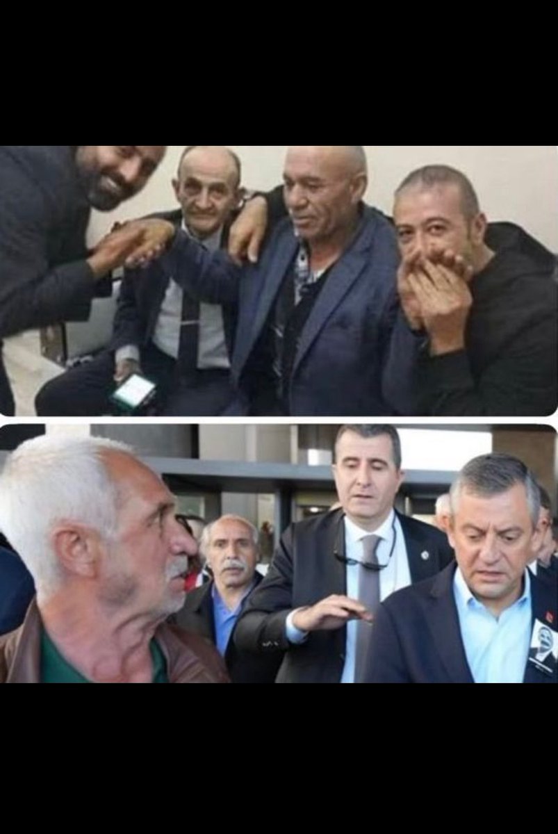 Sen yukardaki adamın elini öpüp salıverirsen 
Aşağıdaki aşalık herif de gelir bu hareketi yapar.
Kör demek vur demekdir der Atalarımız.
Git vur demessin ama ortamı sağlarsan olacağı budur Yazık bu güzel ülkeye Herkezin bir fikri var düşüncesi görüşü var Neden saygı yok??