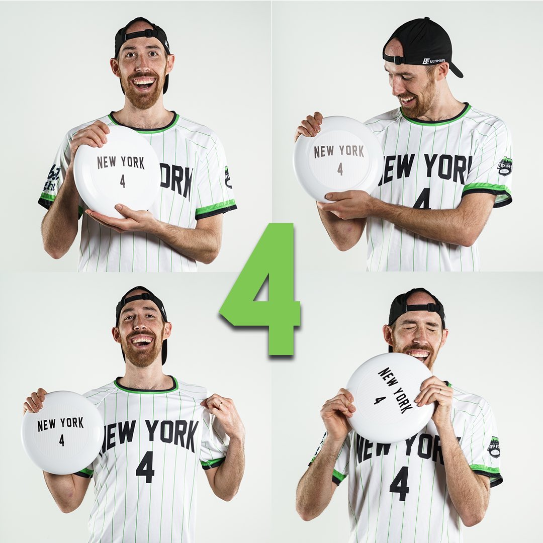 May the 4th be with you! And with Ben Jagt for our Home Opener this Friday ✨ Grab this limited edition New York Pinstripe Jagt frisbee exclusively at the Empire merch tent! 🥏🗽 

shopempireultimate.com/products/montr…