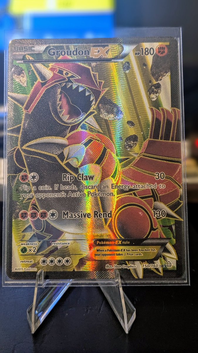 AMeister10's tweet photo. @StevenxTCG Derpy eyes but my goat legendary https://t.co/EPXHfLWIrc