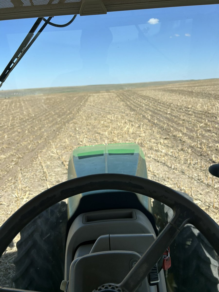 Planting corn and listening to <a href="/bmclaughlin4/">Ben McLaughlin</a> call the husker baseball game! GBR
