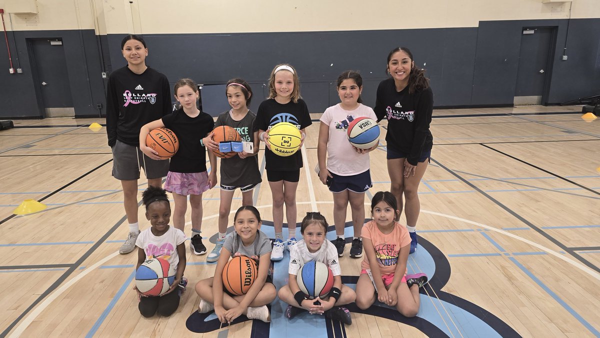 A great day at Spring Skills Camp. 
Loved every minute of these girls working hard today. #GoKnights