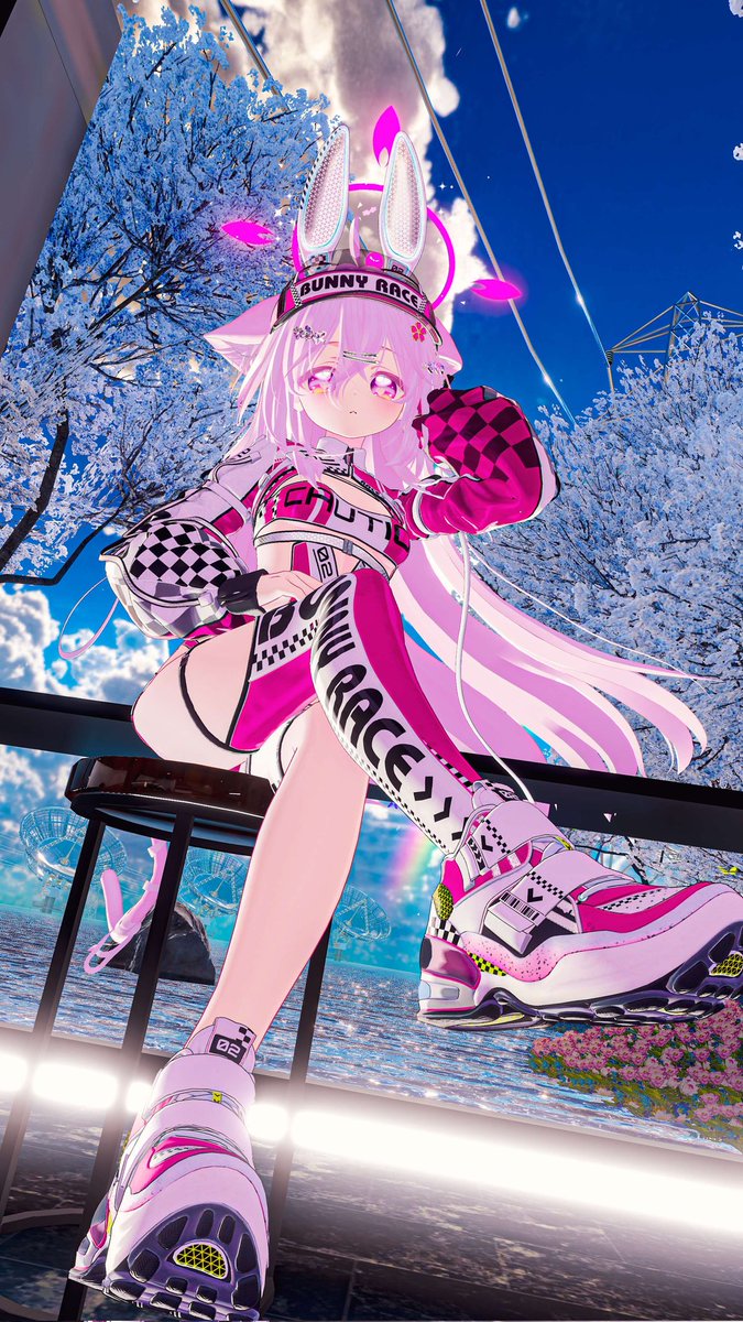 reila_mimi's tweet photo. おはようございます ✨️☀️ 
👗 🏁 #Bunny_Race #BORISH https://t.co/Nk1hm4xH8d