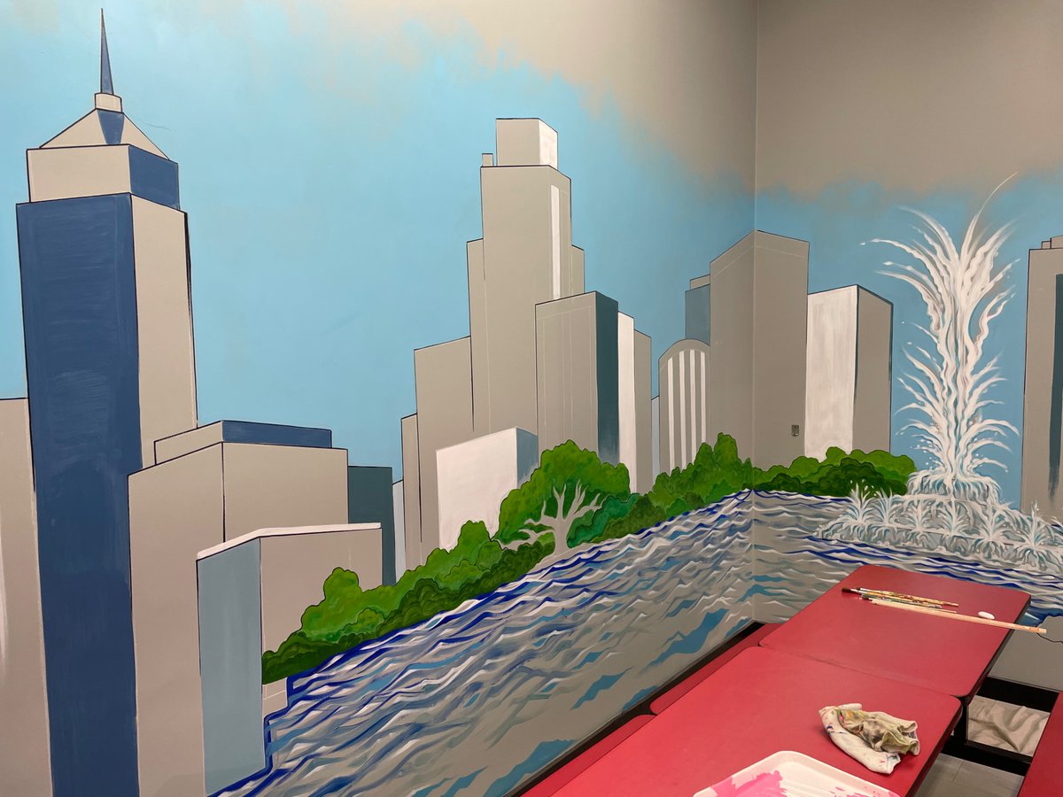 CoryTheCreative's tweet photo. Merritt Island mural update @ #driftzone & #blastzone Nerf Arena @ the #Spacecoast #Florida #bravard #handpainted #mural #art #merrittisland #20000leagues #painting #nerf #partyzone #drifting #artwork #muralist #artist #shark #timelapse #landscape #artwork #shark #landscape https://t.co/BYyZUJbCFE