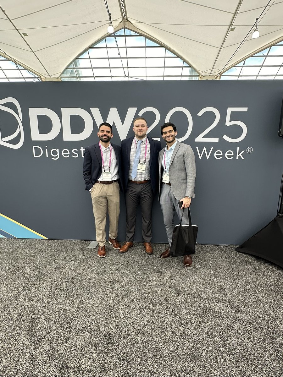 Michael Cymbal (@cymbalmdo) on Twitter photo Thankful for the wonderful opportunity to present at #DDW2025, with amazing mentorship from <a href="/RobertoSimonsMD/">Roberto Simons-Linares, MD</a> . Honored to learn from the best and share the experience with great friends!
<a href="/CCF_IMCHIEFS/">Cleveland Clinic IM</a> <a href="/CCF_GIFellows/">CCF GI Fellowship</a> Thankful for the wonderful opportunity to present at #DDW2025, with amazing mentorship from <a href="/RobertoSimonsMD/">Roberto Simons-Linares, MD</a> . Honored to learn from the best and share the experience with great friends!
<a href="/CCF_IMCHIEFS/">Cleveland Clinic IM</a> <a href="/CCF_GIFellows/">CCF GI Fellowship</a>