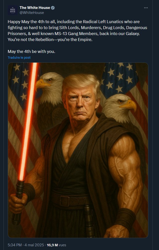 Wynrel's tweet image. Qui se dévoue pour leur expliquer qui utilise des sabres rouges ? 👀