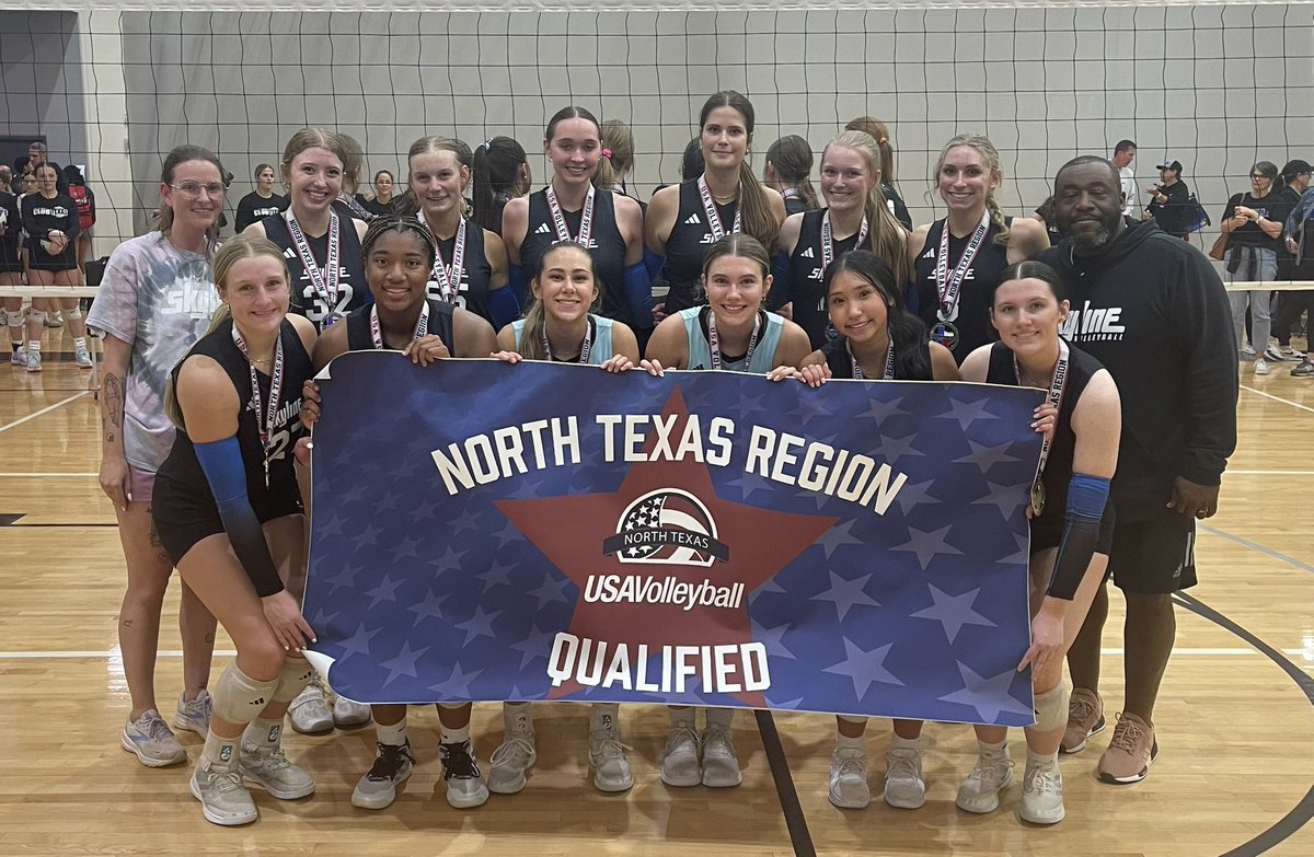 Aubrey Easterwood (@aubreyvb2026) on Twitter photo Got that bid!!
#qualified w/ <a href="/ains_edge26/">Ainsley Edgington</a> <a href="/KylieRod27/">Kylie Rodriguez</a> <a href="/lylafisher26/">Lyla Fisher</a> <a href="/dyerava7/">Ava Dyer</a> <a href="/maddiesuepflum/">Maddie Sue Pflum</a> and @skylinejrs 17 Royal Pax!
<a href="/jaytap2000/">Jason Bibler</a> <a href="/PrepVolleyball/">PrepVolleyball.com</a> <a href="/PDTexas/">Prep Dig Texas</a> <a href="/CoachMikeDZ/">Michael DeLeon</a> <a href="/BigDMedia19/">BigDMedia</a> <a href="/nxt1sports/">NXT 1</a> <a href="/411Vball/">411Vball</a> <a href="/GMsportsmedia1/">GM Sports Media</a> <a href="/ntrvolleyball/">NTR Volleyball</a> Got that bid!!
#qualified w/ <a href="/ains_edge26/">Ainsley Edgington</a> <a href="/KylieRod27/">Kylie Rodriguez</a> <a href="/lylafisher26/">Lyla Fisher</a> <a href="/dyerava7/">Ava Dyer</a> <a href="/maddiesuepflum/">Maddie Sue Pflum</a> and @skylinejrs 17 Royal Pax!
<a href="/jaytap2000/">Jason Bibler</a> <a href="/PrepVolleyball/">PrepVolleyball.com</a> <a href="/PDTexas/">Prep Dig Texas</a> <a href="/CoachMikeDZ/">Michael DeLeon</a> <a href="/BigDMedia19/">BigDMedia</a> <a href="/nxt1sports/">NXT 1</a> <a href="/411Vball/">411Vball</a> <a href="/GMsportsmedia1/">GM Sports Media</a> <a href="/ntrvolleyball/">NTR Volleyball</a>