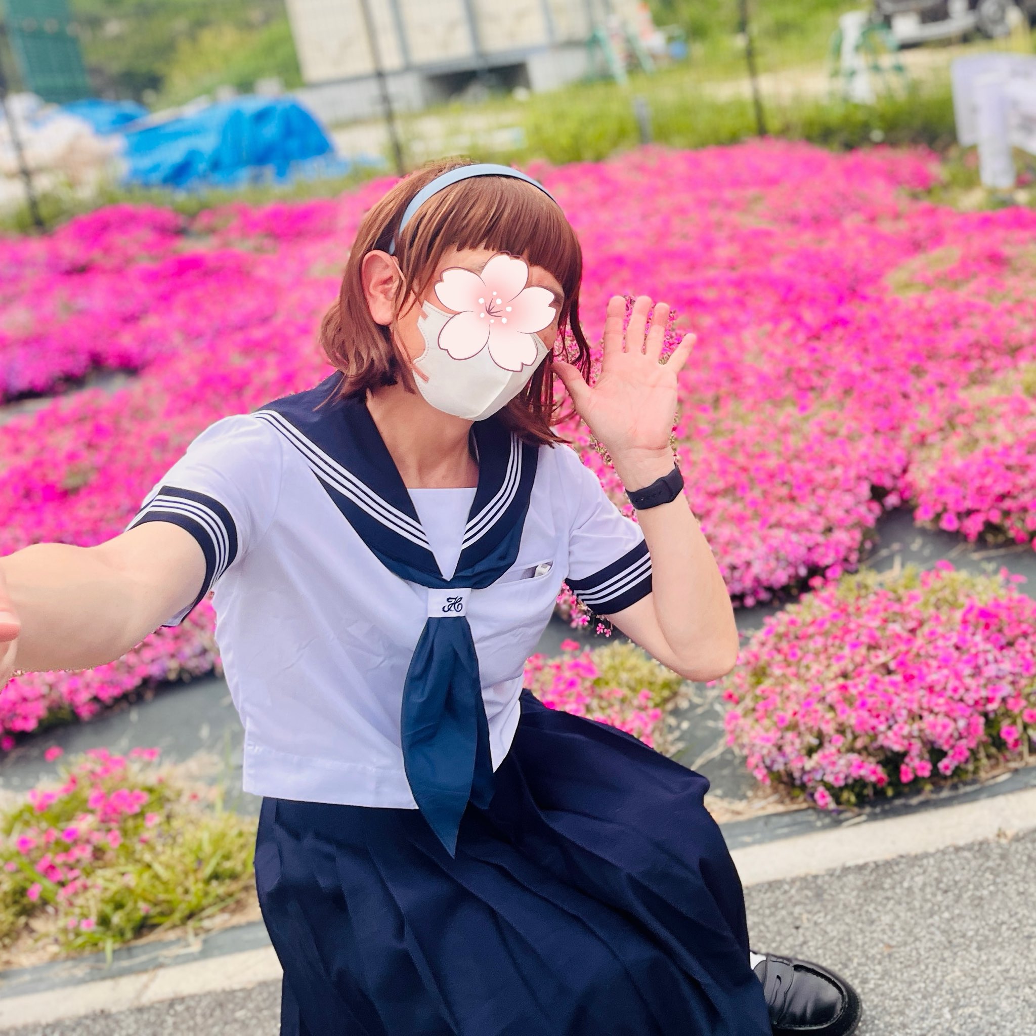 女子高生　制服　カバコ セーラー服女装 - Search / X