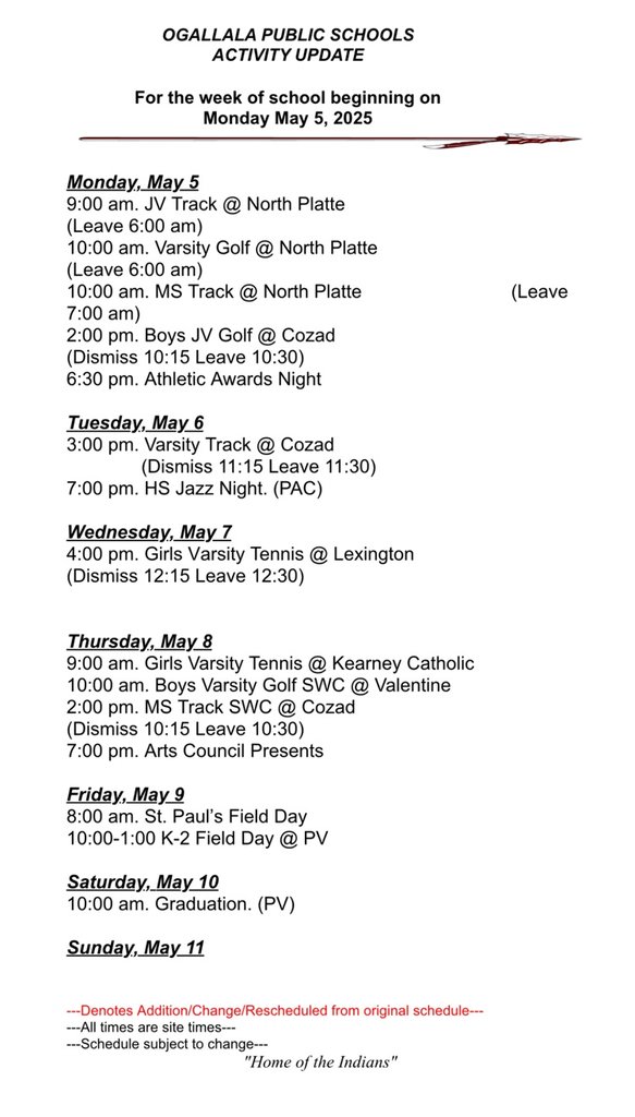 📣Activity update for the week of May 5. 
#CultureOfConfidence