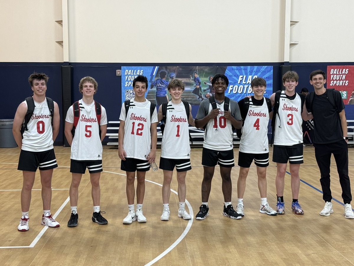Shooters HQ (@shooters_hq) on Twitter photo Big time weekend by our 17U Black squad winning their pool by going 4-0 at <a href="/RL_Hoops/">RecruitLook Hoops</a>!
They finished the weekend with a comeback W after starting the game down 26-6. A group of winners!
<a href="/wyattwebb0/">Wyatt Webb</a>, <a href="/KaplanCade/">Cade Kaplan</a>, & BJ Ratcliff made huge plays down the stretch! #HQFamily Big time weekend by our 17U Black squad winning their pool by going 4-0 at <a href="/RL_Hoops/">RecruitLook Hoops</a>!
They finished the weekend with a comeback W after starting the game down 26-6. A group of winners!
<a href="/wyattwebb0/">Wyatt Webb</a>, <a href="/KaplanCade/">Cade Kaplan</a>, & BJ Ratcliff made huge plays down the stretch! #HQFamily