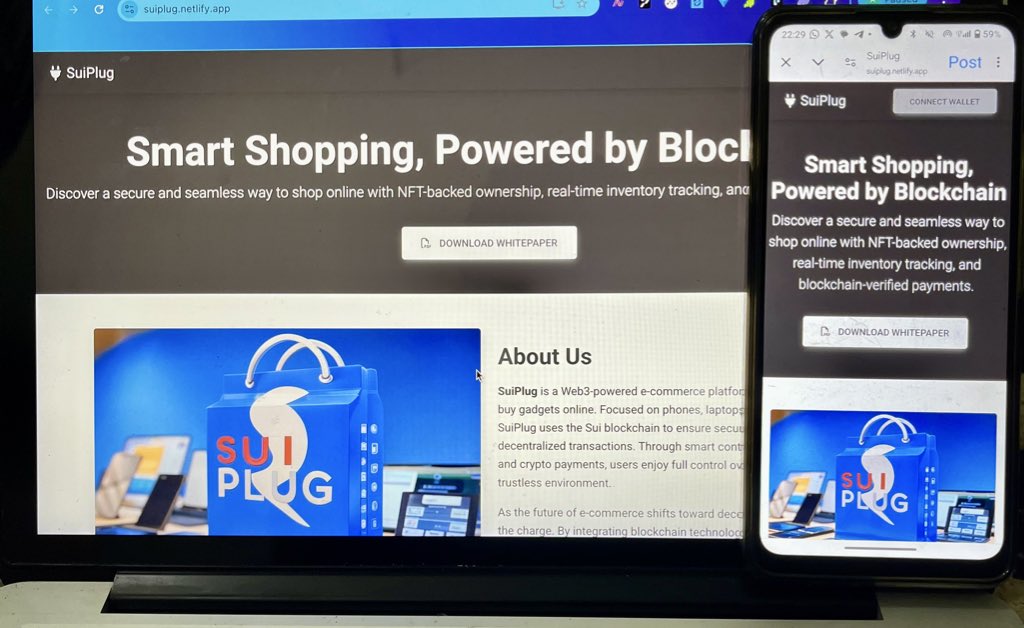 suiplug's tweet image. Mobile view 🤩

Suiplug.netlify.app